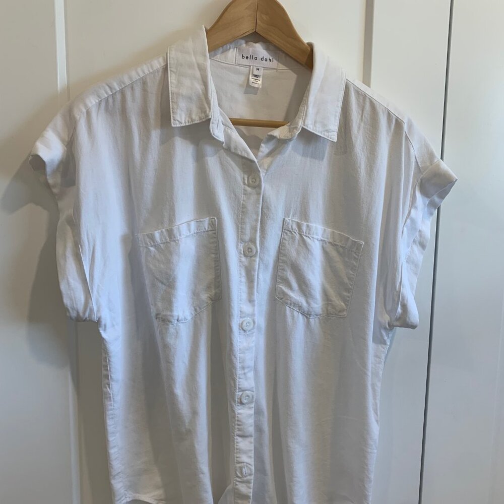 Bella Dahl short sleeve pocket button down